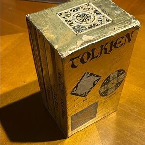 Tolkien Book Set with Decorative Box